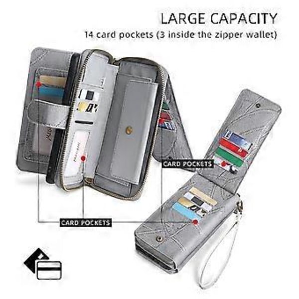 Til Galaxy S24 Ultra Telefon Cover (Grå)