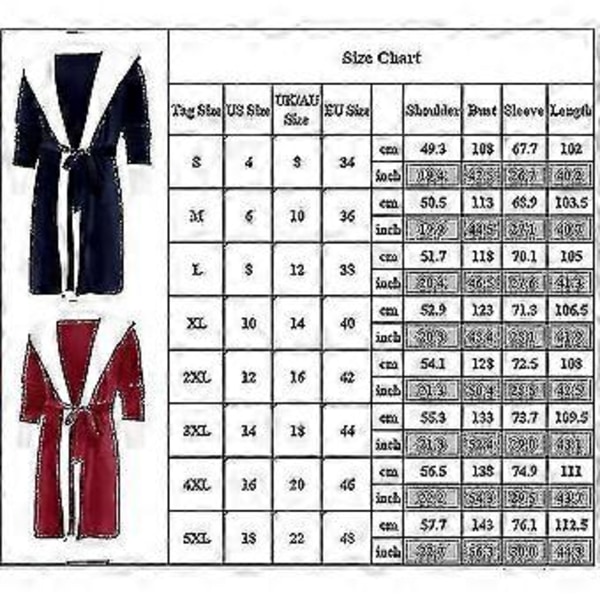 Fleece Badekåpe for Kvinner Myk Dressing Gown Hettelue Fluffy Towelling Lang Badekåpe (L Grå)