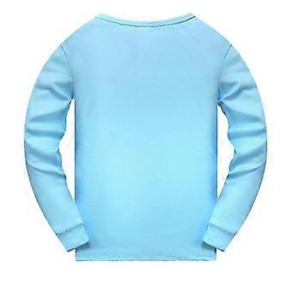 Taylor Swift Långärmad Pyjamas Pyjamas Set Barn Pjs Sovkläder Nattkläder Swiftie Fans Gåva (13-14 År Blå)