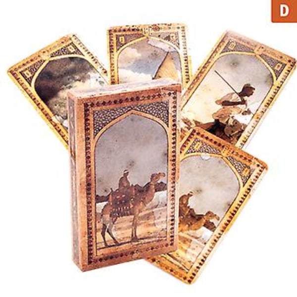Vanha Arabian Lenormand Oracle -korttipakka Onnenennustukseen ja Arvontaan (Vanha Arabi)