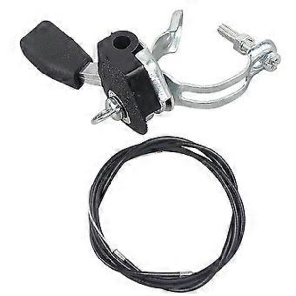 Gasreglage Ersättning för Bensindrivna Jordfräsar Glättare 168F 170F Brytare (Brytare+1.25m Kabel)