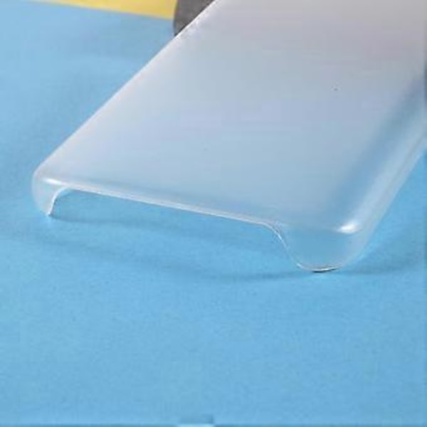 Kumipintainen sileä muovinen kova suojakuori Asus Zenfone 8 Mini PC -puhelimelle (läpinäkyvä)