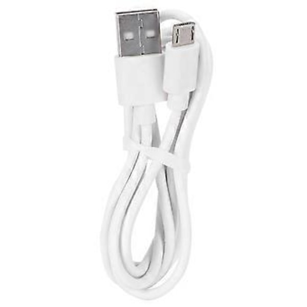 LED Natlampe Tegneserie Hjorteformet Bordlampe 1200mAh USB Opladning Soveværelse Dekoration Hvid