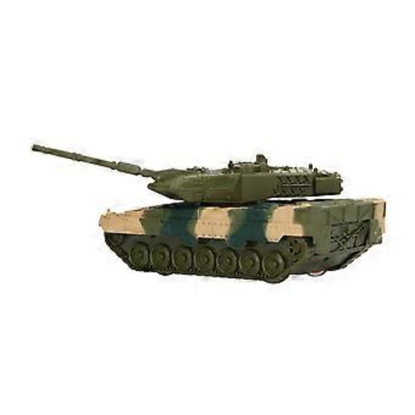 Tank Model Legetøj Alloy Træk Tilbage Bil Model Børn Drenge Simuleret Die-Cast Lyd Lys Køretøj Legetøj med Soldat Model( )