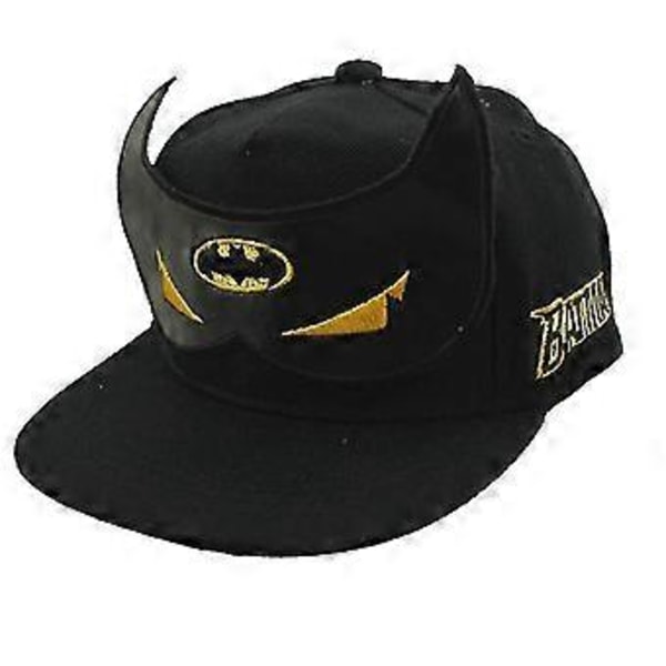 Barnkeps Pojkar Flickor Basebollkeps Hip-hop Snapback Utomhus Sport Solskydd Kepsar Gåvor Flerfärgad Valfri (Svart)
