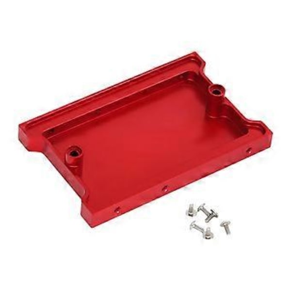 RC Bil Haleplate Bakluke Erstatningstilbehør DIY Reservedeler for 1/12 MN99S MN98 Klatrebil Hobby Modell Kjøretøy Crawler (rød)