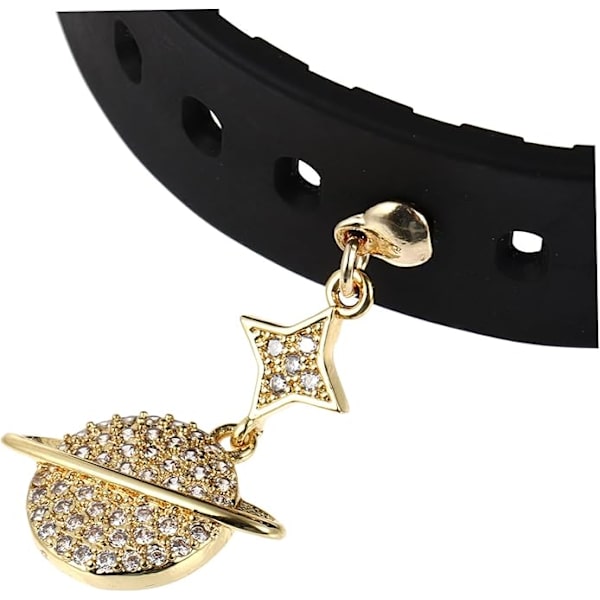 Dekorativa naglar strass amulett legering