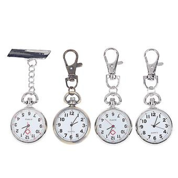 1 kpl Retro Quartz Vintage Taskukello Liike Avaimenperä (B)