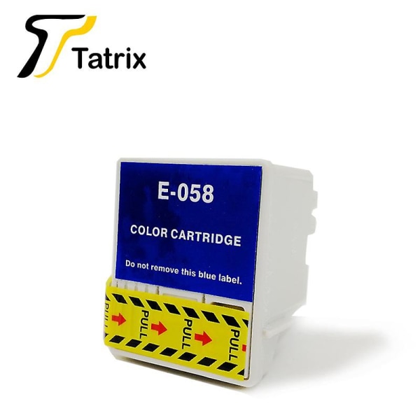 Tatrix For Epson T057 T058 Compatible Ink Cartridge For Epson Me1,me100,me1+ Etc. Printer T058-C