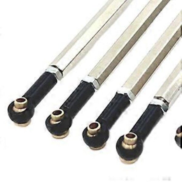 8st RC Chassilänk Metall Chassikoppling för MN128 1/12 RC Tillbehör