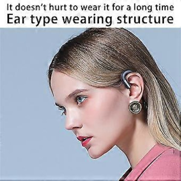 Trådlöst Bluetooth-headset S10: Metallmålning för bilkörning, lättviktigt