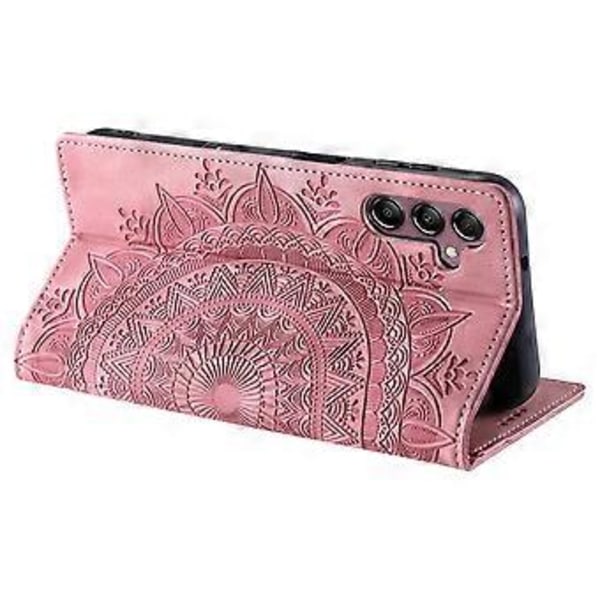 Stil 010 För Samsung Galaxy A16 5G/A16 4G Fodral Mandala Mönster Magnetisk Stängning Läder Telefonskal (Stil C)