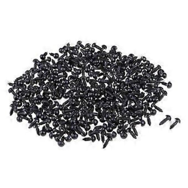 300 st Plast Säkerhetsögon För Nallar Mjuka Leksaker Snäpp Djur Dockor Hantverk~6mm
