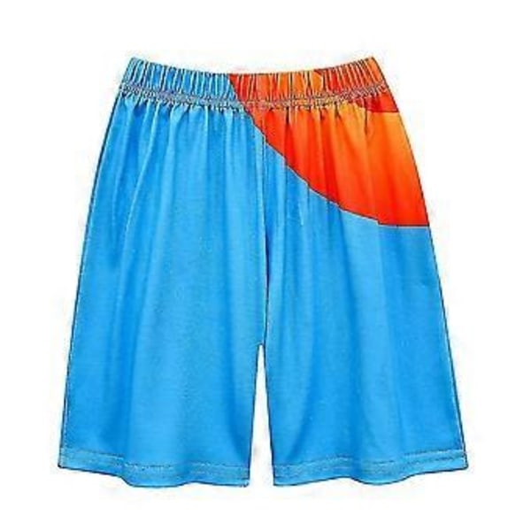 Sportväst Set Space Jam Barn Pojkar Basket Set Tank Shorts Träningsdräkt Tune Squad Kläder Flera Storlekar Tillgängliga (150cm)