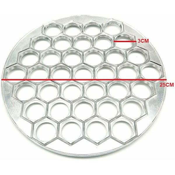 37 hål Ravioli-form - Pastamaskin - Aluminiumlegering - Degpress