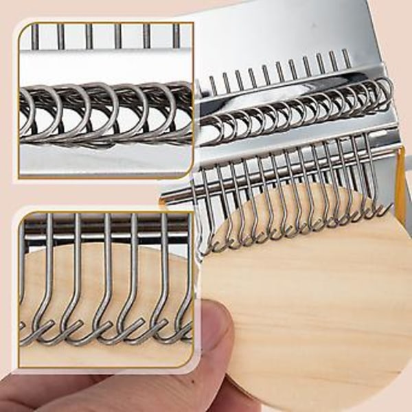 1 Set Mini Vävstol Verktyg Väva Verktyg Stickning Mini Vävstol Maskin Garn Stickverktyg