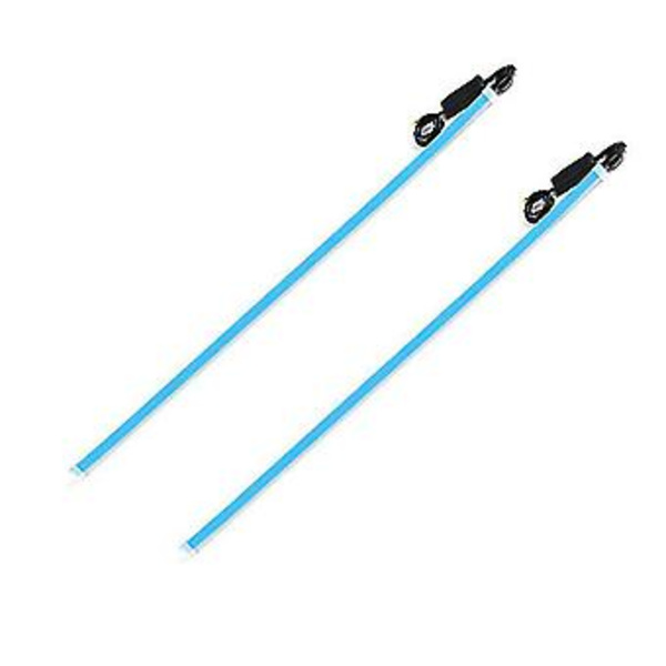 2 stk Fleksible LED-lyslister for natt og dagkjøring, ingen demontering nødvendig (45 cm)