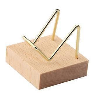 2 stk. Display Stand Metal Arm til Samlinger Sten Krystal Klynge Support