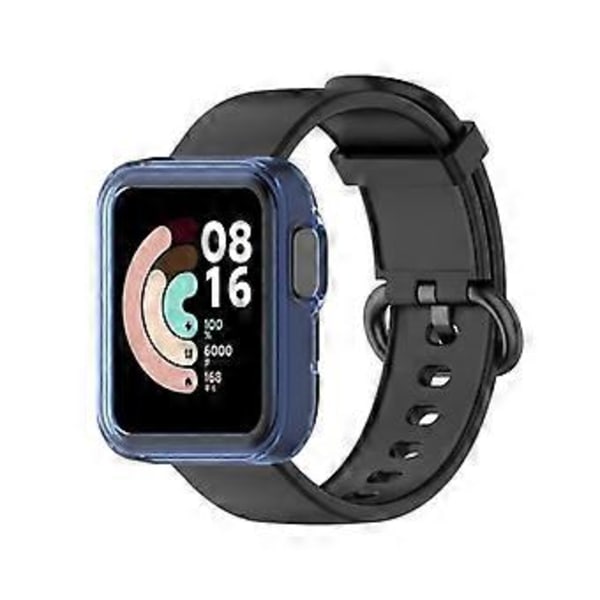 2023 Nytt Anti-Drop Urverktyg Halvpaket Dammsäkert Utbytbart Skal Tpu Skyddande Fodral För Mi Watch Lite Skärmskydd (3 st)