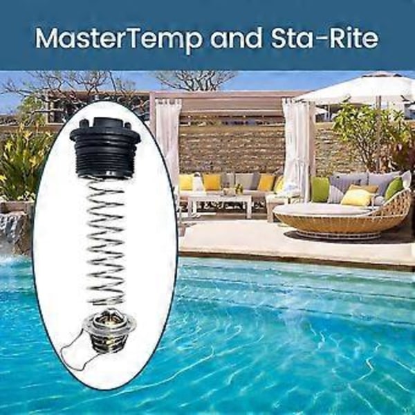 5 st 77707-0010 Termostatregulatorsats Passar MasterTemp och Sta-Pool Spa Värmare Temperaturdelar