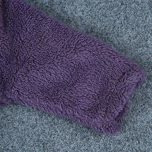 Spädbarns Teddybjörn Vintervarm Helärmad Fothölje Romper Fleece Huvad Jumpsuit (6-9 Månader)