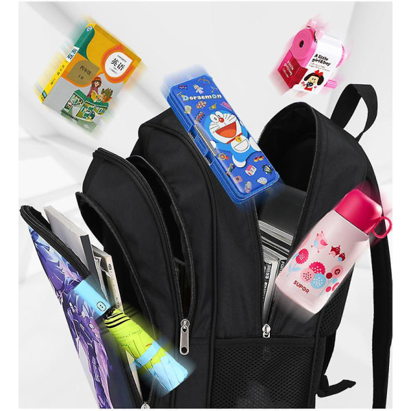 Godzilla Print School Bag Kids Waterproof Backpack #1 15 15 S