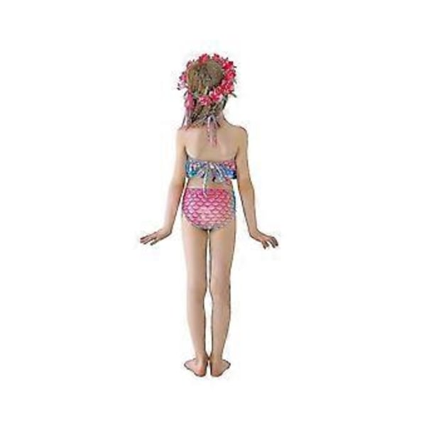 Børne Havfrue Badedragt Havfruehale Badedragt (120cm GB71)