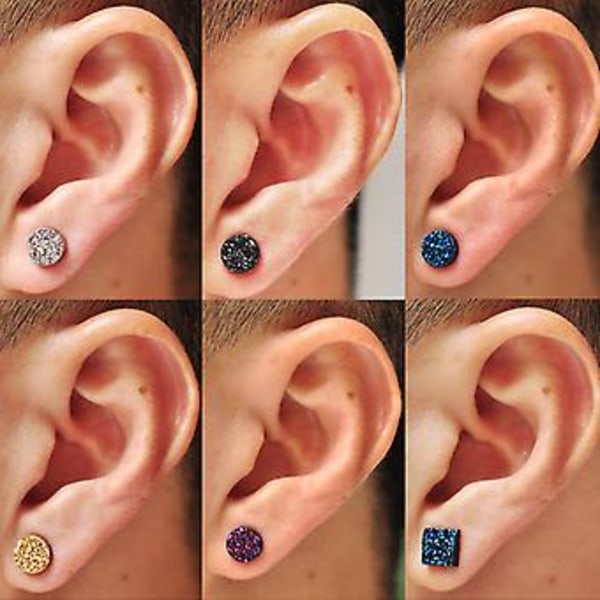 Lymphvity Germanium Örhängen, Atheniz Magnetologi Amo'Thea Lymphactive Magnetörhängen (10mm Silver)