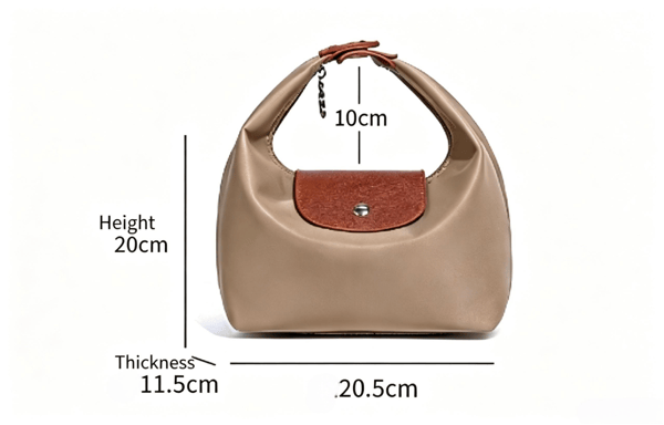 Nylon Multifunksjonell 3-i-1 Underarmsveske Khaki