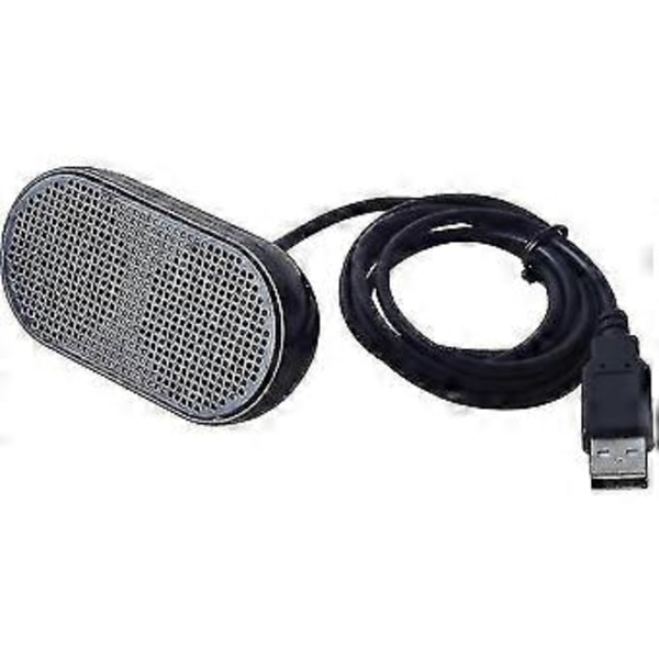 Honkyob USB Minihögtalare Datorhögtalare Drivs Stereo Multimedia Högtalare För Bärbar Dator Laptop PC (Svart)