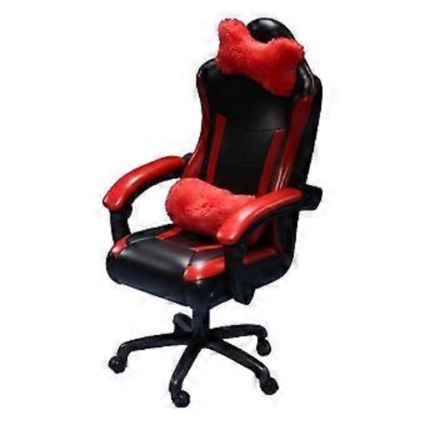 1:6 Skala Gamingstol Modell, Dekor Tillbehör Delar, Dockdekor Tillbehör för 12'' Mansfigurer Dockmodell, Kroppsdocka (röd)