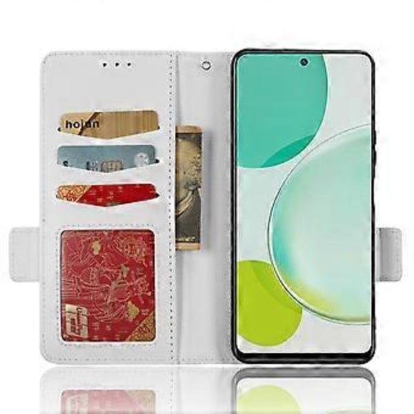 Plånboksfodral för Huawei Maimang 20/nova 11i/Enjoy 60 Pro PU Läder Ställ Telefonfodral (Stil B)
