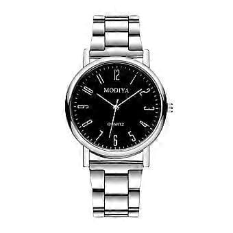 Hvide Herremode Stålure Kronograf Armbåndsure - Et Sofistikeret Ur til Den Moderne Mand! C