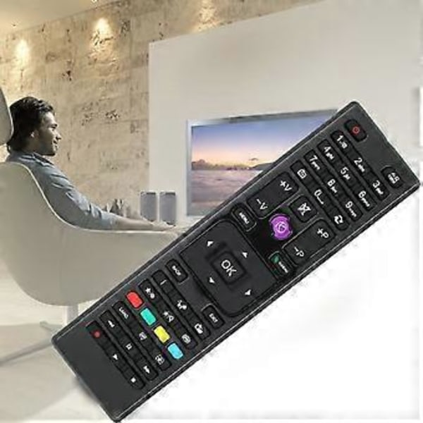Lämplig för JVC HD TV fjärrkontroll RC4875 /RC-4875 ersättningsfjärrkontroll