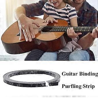Celluloid Binding Innleggsstriper Dekorasjon for Akustisk Gitarbygger