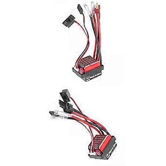 2 stk. børstemotor ESC 60A Universal del til 1/10 RC modelbil