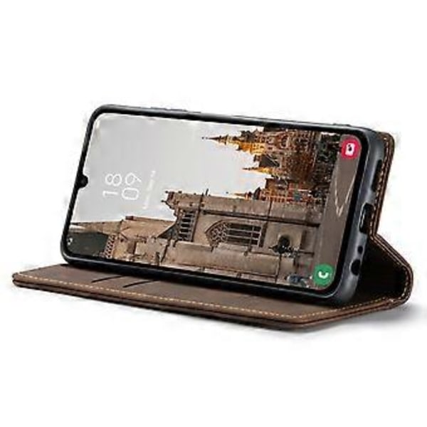 CASEME 013-serien för Samsung Galaxy A15 5G/A15 4G Fodral Affärsstil Flip Ställ Telefonskal()