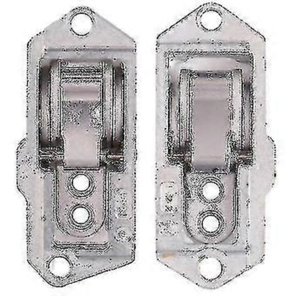 1 Par Gångjärn Stöd Connector Shaft Kompatibel Med Microsoft Surface Pro 5 / Pro 6 / Pro 7 (Silver)