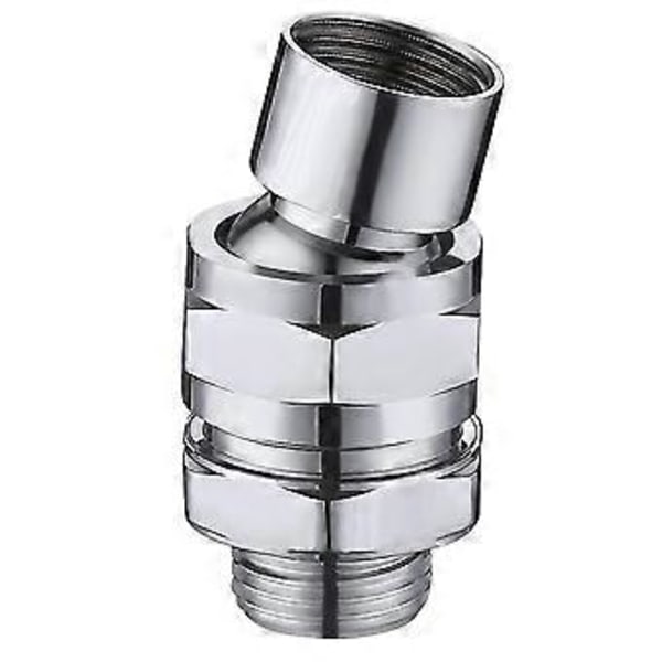 Duschanslutning Kulled Duschhuvud Svängbar Kulled Adapter Mässing Justerbar Duscharm Förlängning