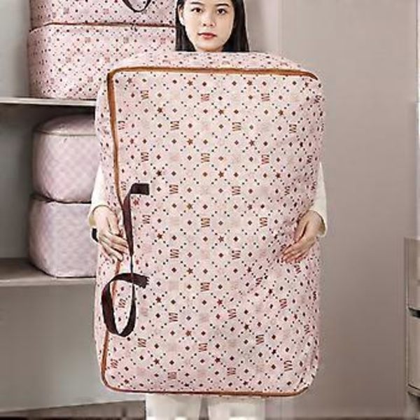 Oxford stof quilt opbevaringspose vandtæt opbevaringspose foldbar flyttepose  style1095