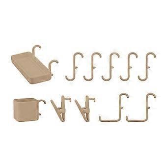 Miniatyrmöbler 1/6 dockhusscen vit(beige)