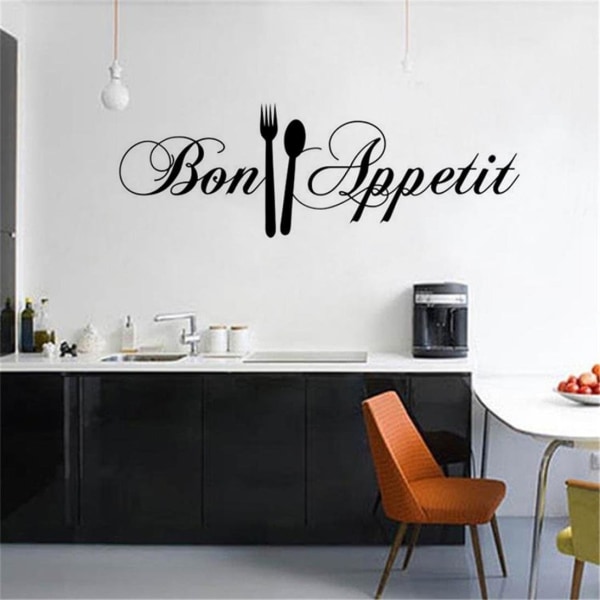 Bon Appetit Stickers, Bon Appetit Sticker, Bon Appetit Citat, Rød