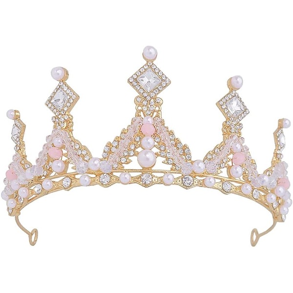Kristallitiara Kruunu Strass Lapselle Kruunu Diadeemi Prinsessa Gi