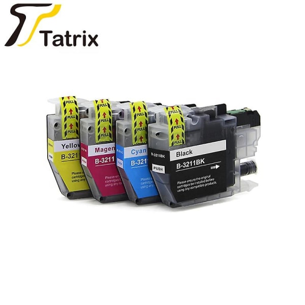 Tatrix Compatible Ink Cartridge For Brother Lc3213xl Lc3213 Suit For Brother Dcp-j772dw Dcp-j774dw Mfc-j890dw Mfc-j895dw One set