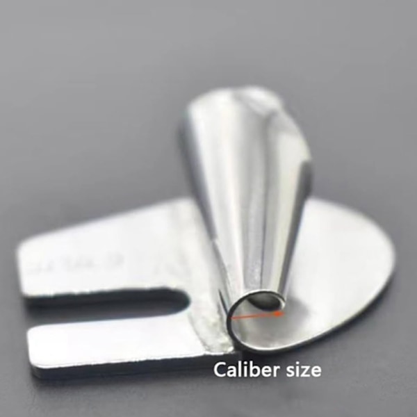 6 stycken sömnad rullade fållar, 3mm-8mm 6 storlekar rullade press