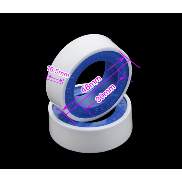 10 ruller Teflon tape, 16,5 mm x 5 m PTFE rørforseglingstape Industriel