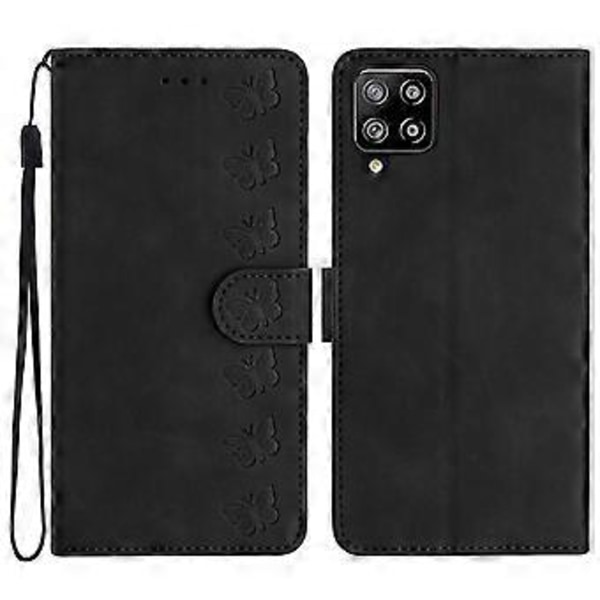 Til Galaxy M32 (Global Version) 4G Telefon Cover (Sort)