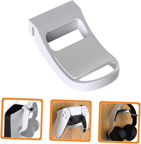 Gaming Headset Hanger Game Hylde Vægmontering Controller Mount Controlle