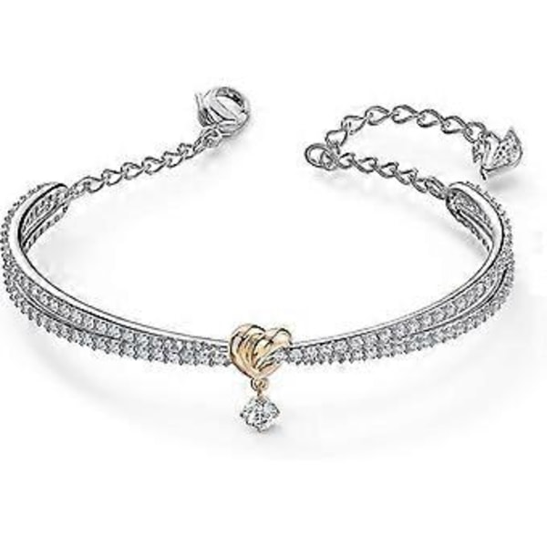Lifelong Bow Collection Europeiska och Amerikanska Element Romantisk Knuten Kärlek Kvinnlig Armband Hänge
