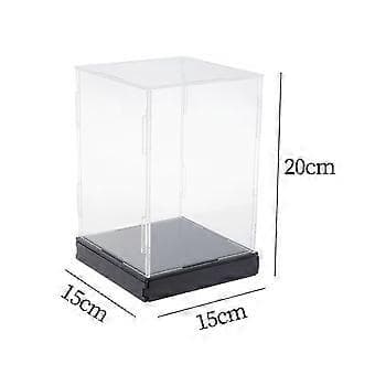 2 Stykker Akryl Displayboks Multipurpose til Miniature Figurer